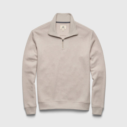 Quarter Zip / Bobby Cashmist Fleece / Taupe Grey Heather