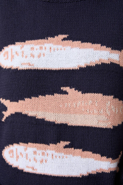 Sweater /  Three Sardines / Navy