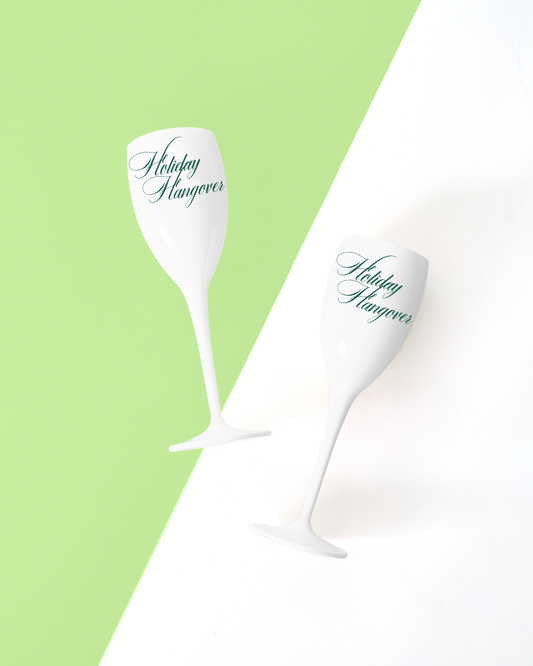 Champagne Flute - Holiday Hangover
