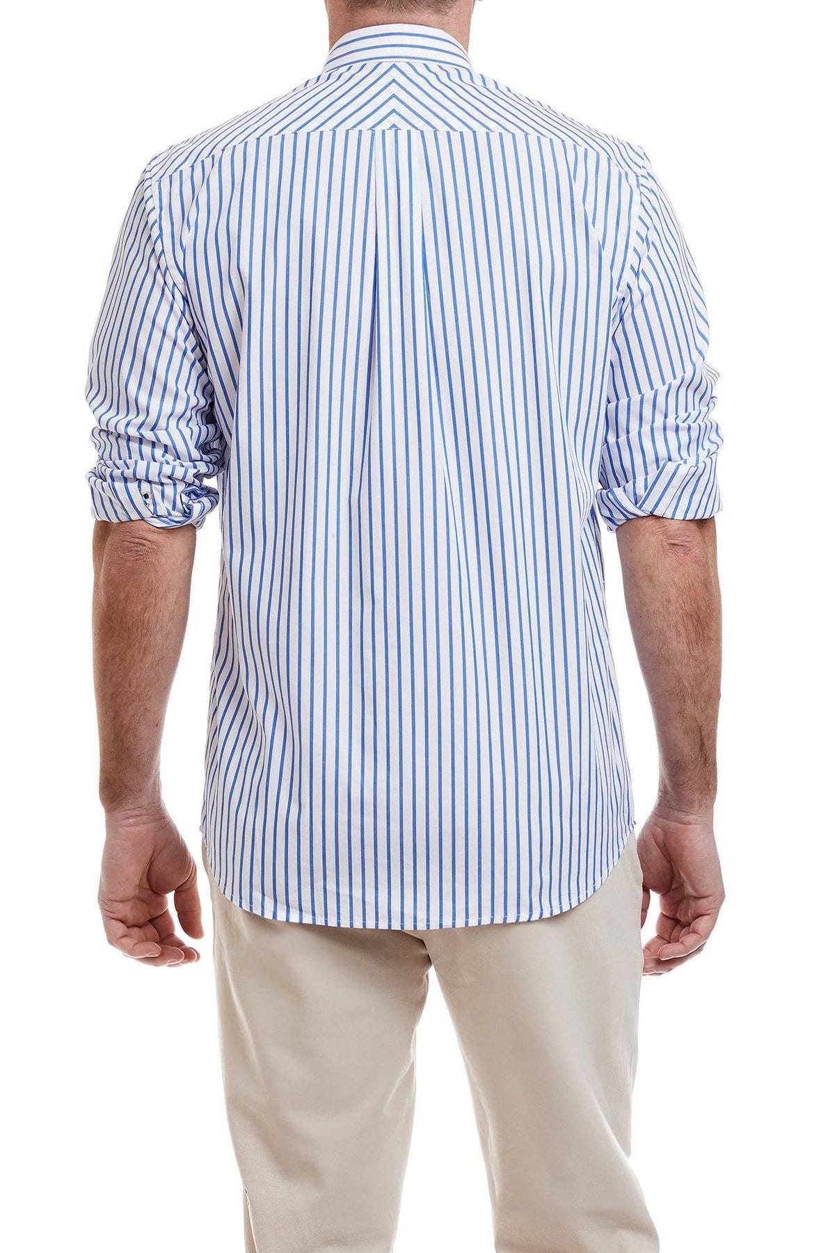 Tops / Chase Cotton Stripe / Blue/White
