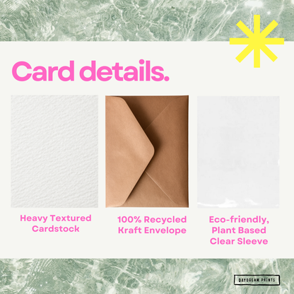 Daydream Prints - Merry, Bright & Probably Tipsy | Funny Holiday Card | Drinking Card