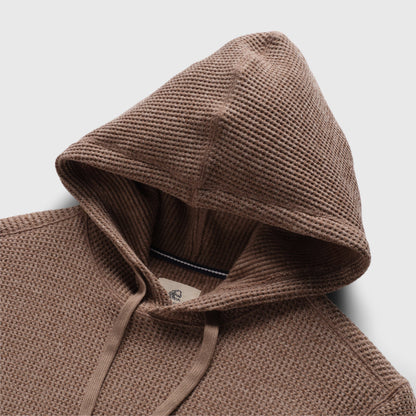 Tops / Ivan Waffle Fleece / Camel Heather
