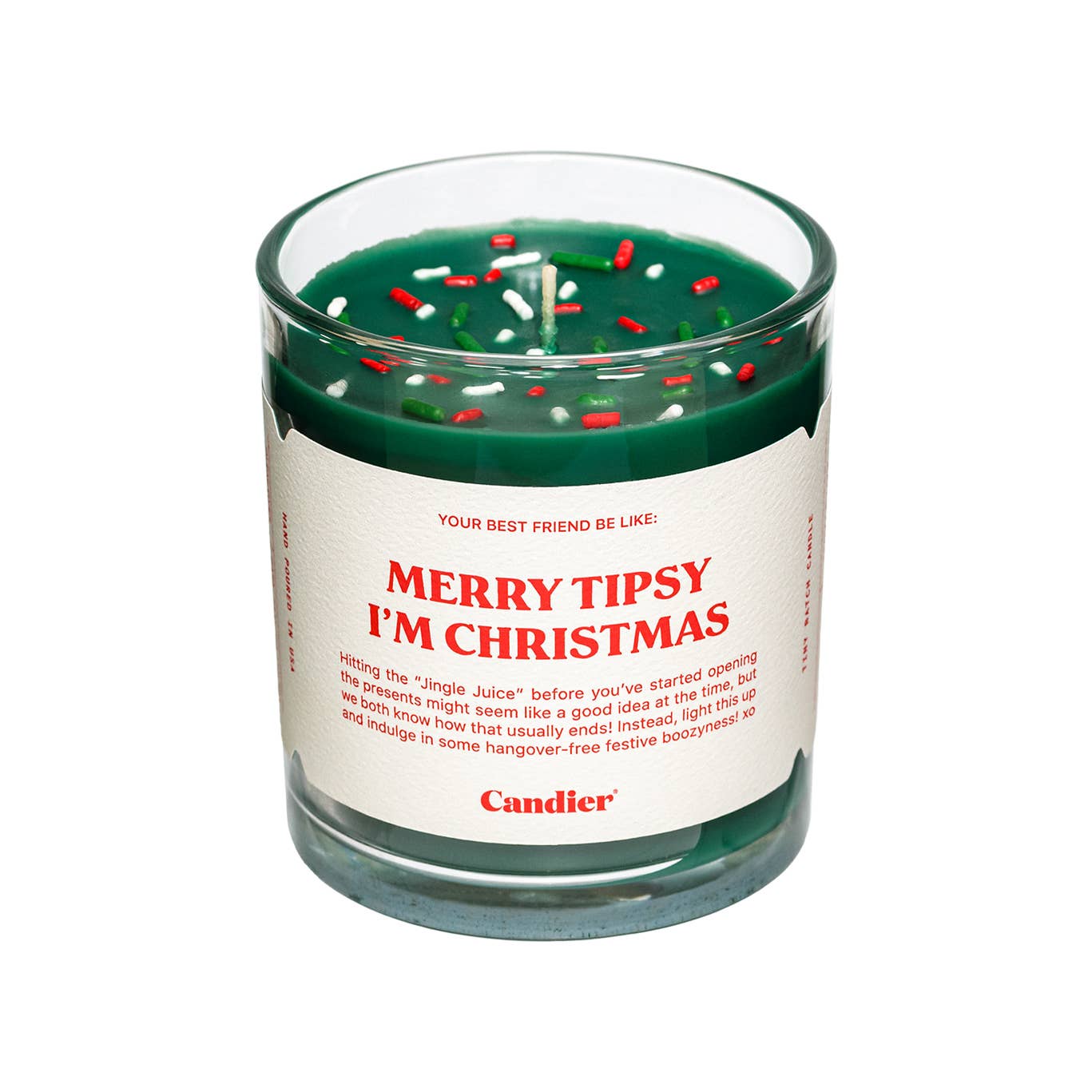 Soy Candle - Merry Tipsy I'm Christmas Scent