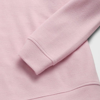 Quarter Zip / Bobby Cashmist Fleece / Pink Heather