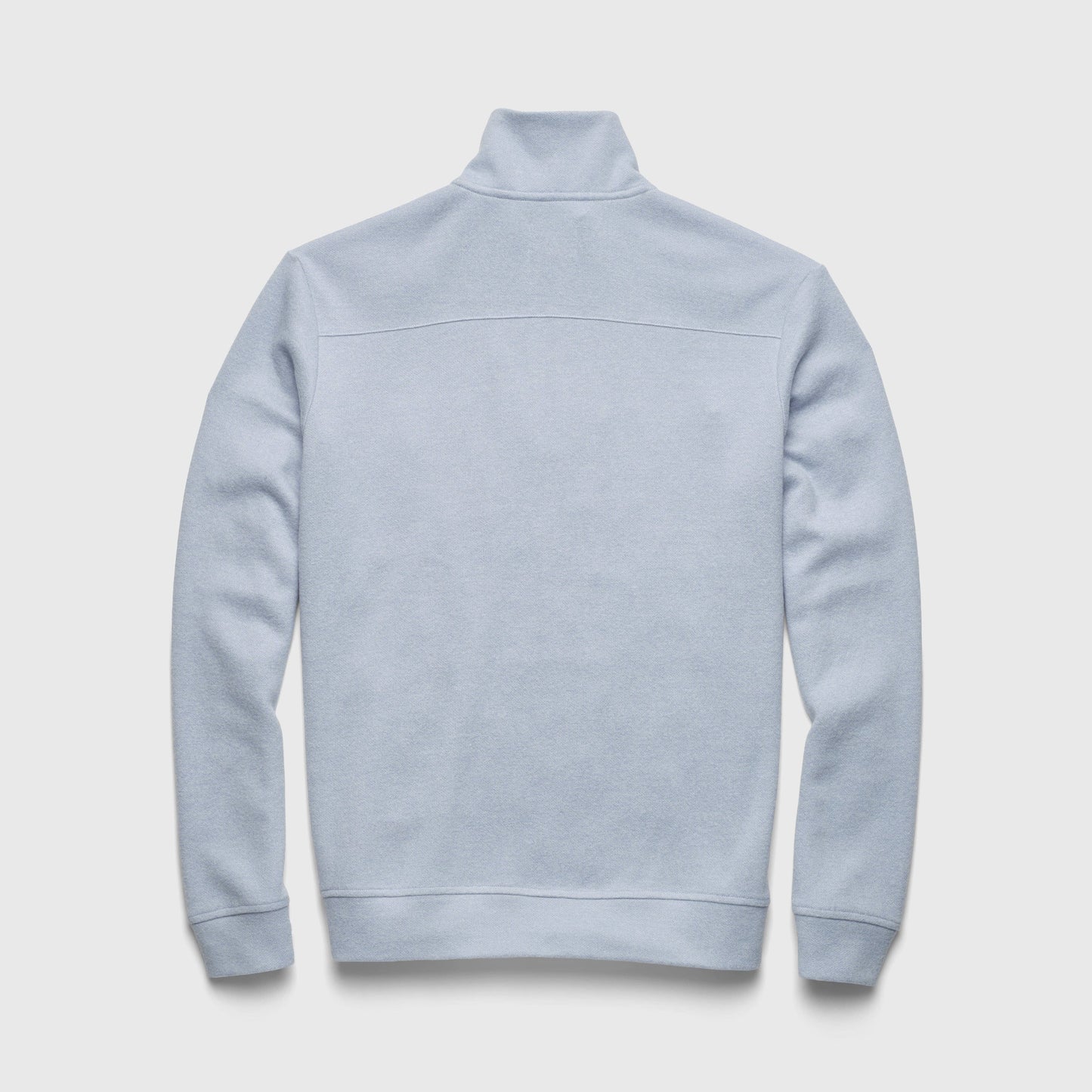 Quarter Zip / Bobby Cashmist Fleece / Light Blue Heather
