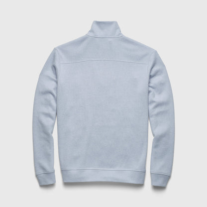Quarter Zip / Bobby Cashmist Fleece / Light Blue Heather
