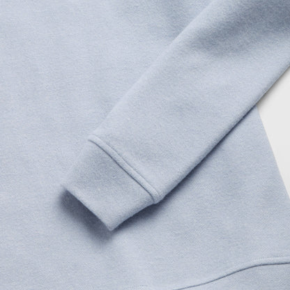 Quarter Zip / Bobby Cashmist Fleece / Light Blue Heather