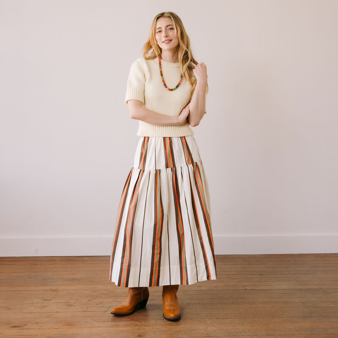 Skirts / Vintage Stripe Colette Skirt