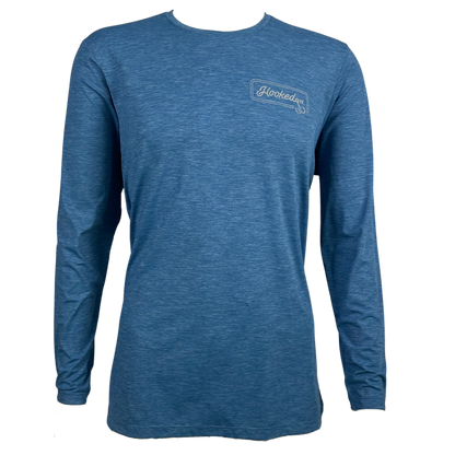 Hooked On x Anetik Tech Shirt Light Blue