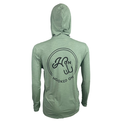Hooked On x Anetik Tech Hooded Green