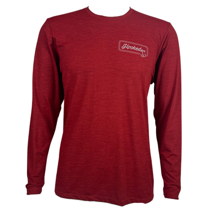 Hooked On x Anetik Tech Shirt Red