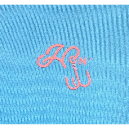 Hooked On Classic Tee Hem Tag Sky Blue