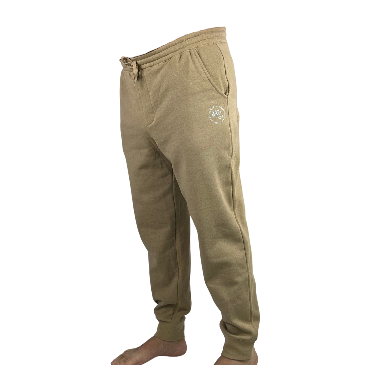 Hooked On Men's Fleece Jogger Sand