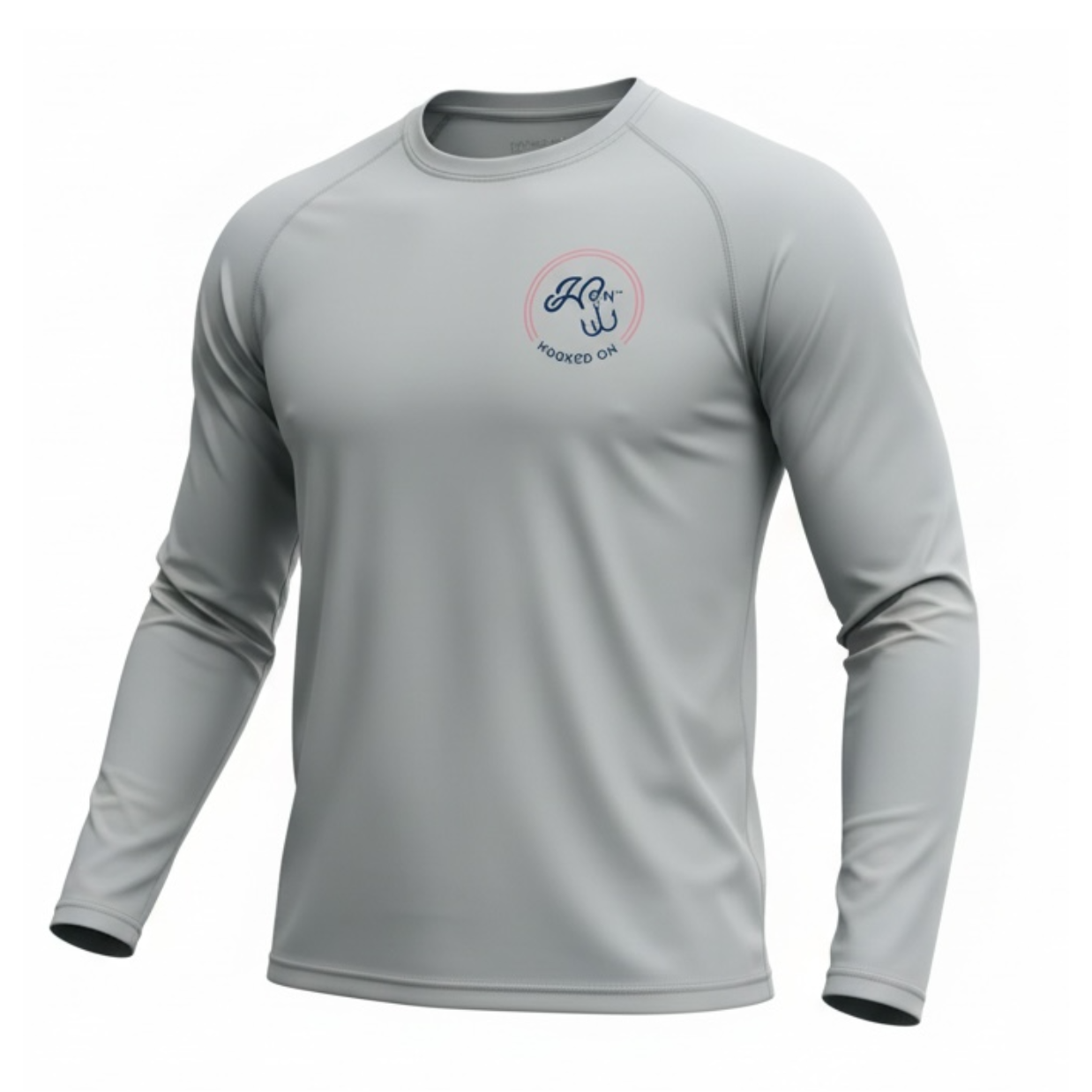 Hooked On UPF 50 Performance Top / Granite Grey