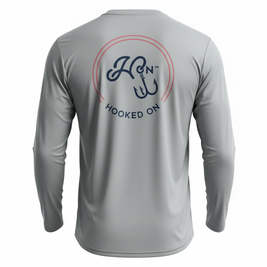 Hooked On UPF 50 Performance Top / Granite Grey