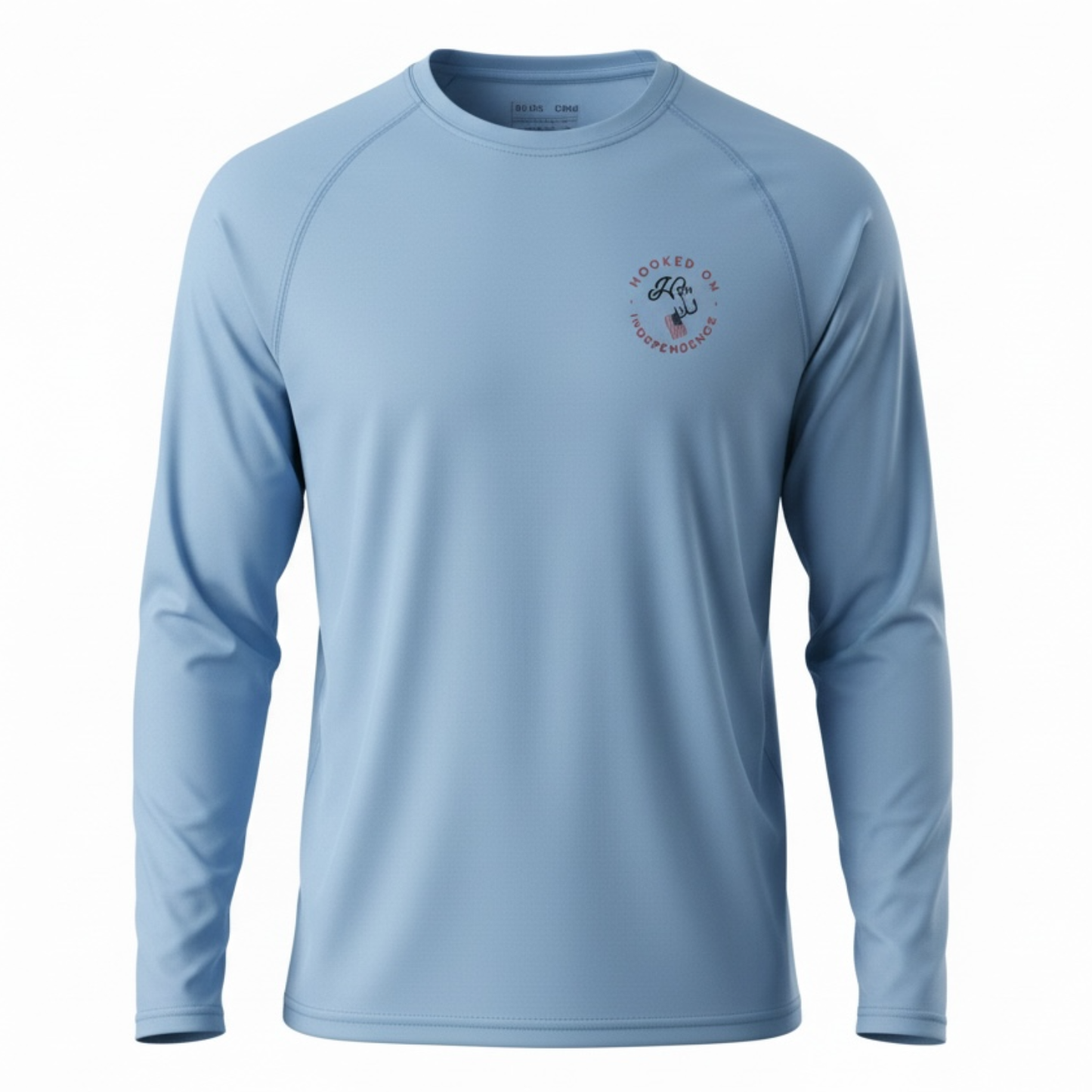 Hooked On UPF 50 Performance Top Blue Mist