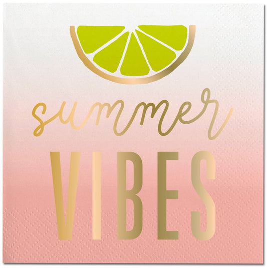 Cocktail Napkins - Summer Vibes