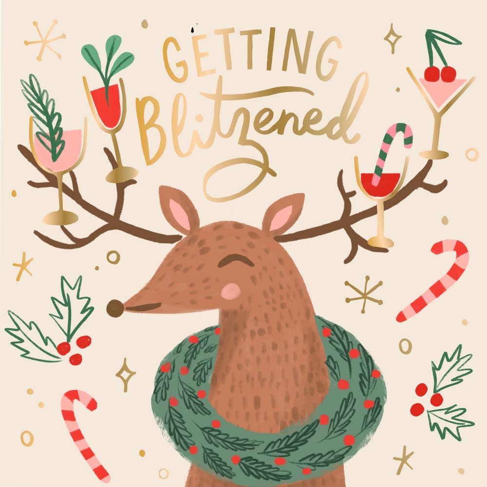Cocktail Napkins - Getting Blitzened